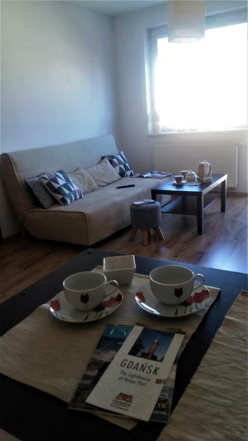 شقة Sympatyczny Apartament غدانسك المظهر الخارجي الصورة